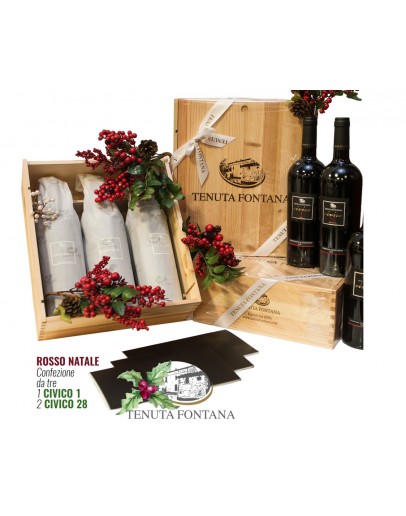 Rosso Natale - Confezione da tre